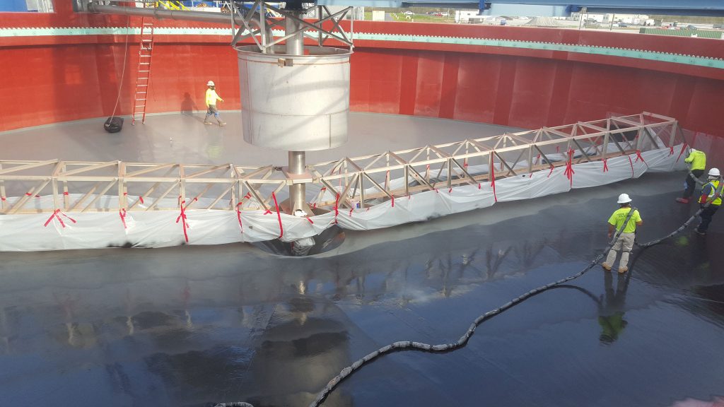 Polyurea Coatings Protect Aging Concrete Wastewater Infrastructure